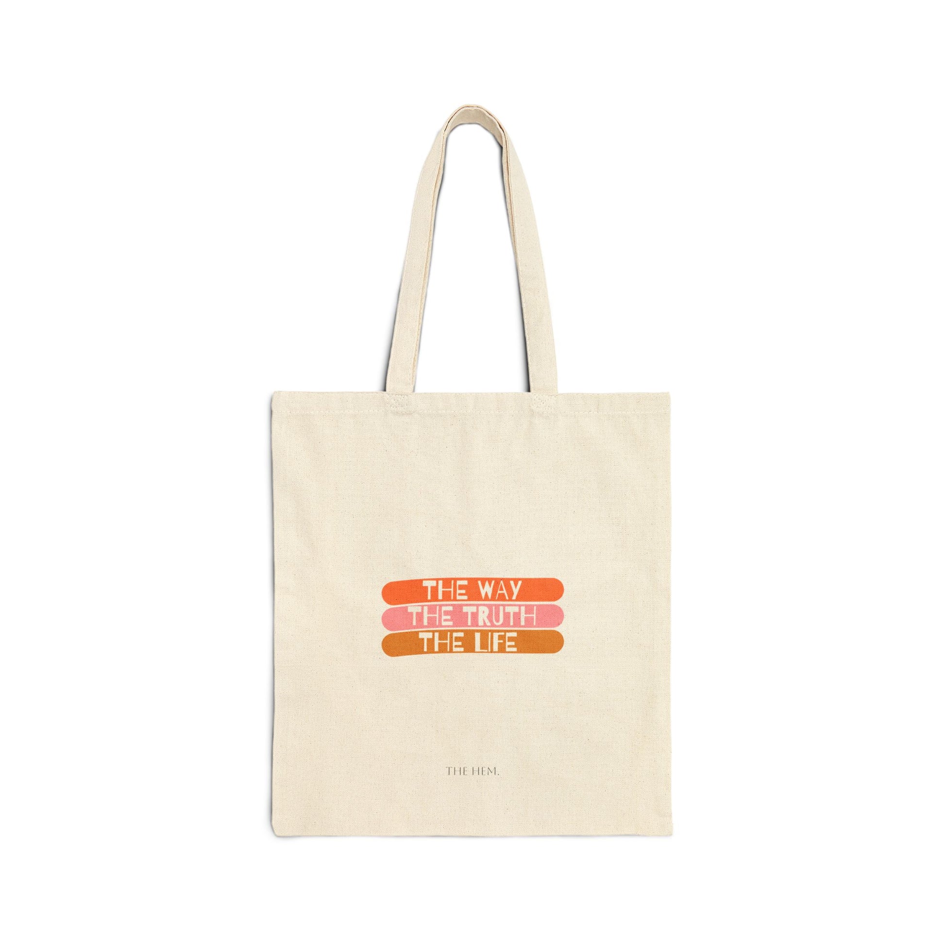 Cotton Canvas Tote Bag