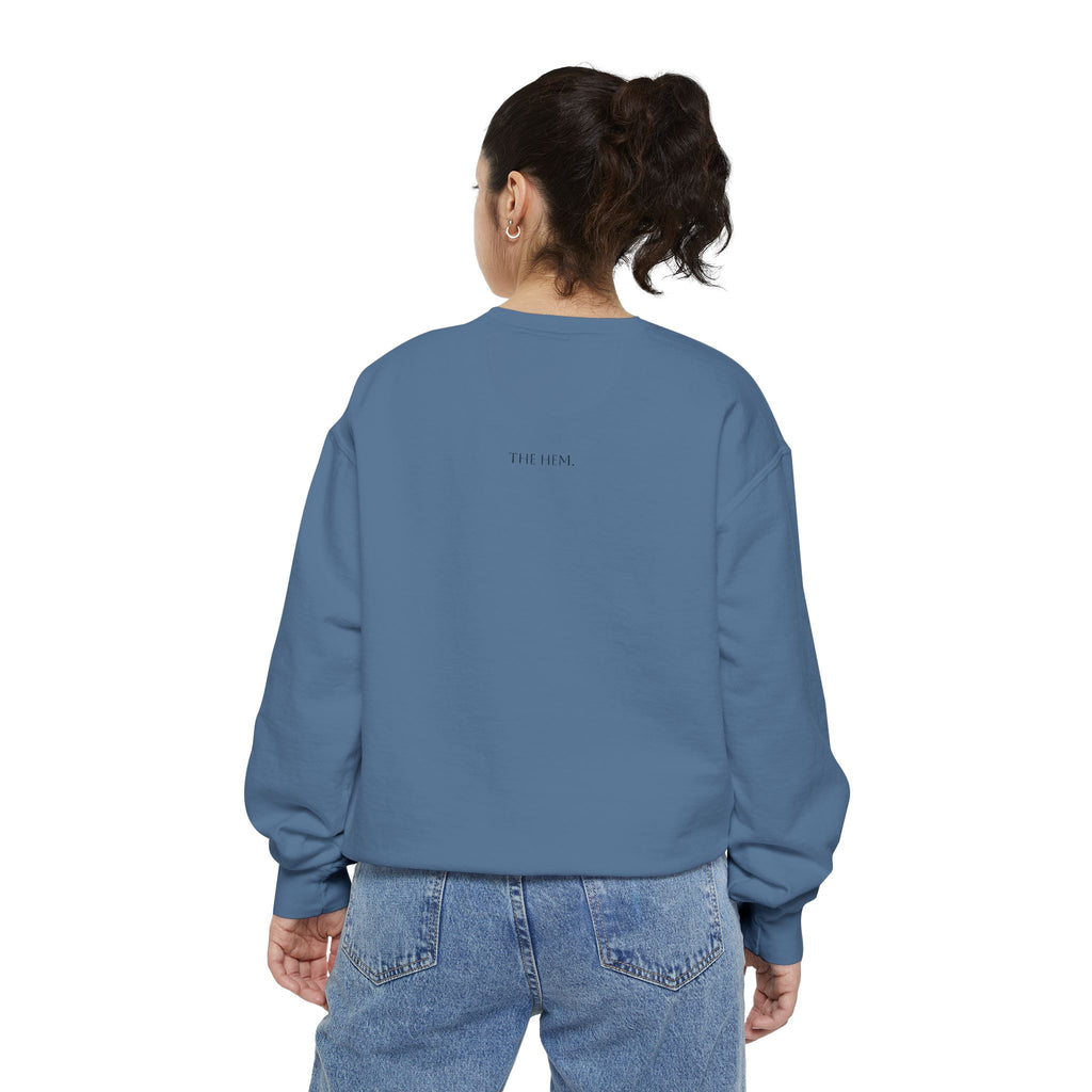 "Jesus Loves You" Embroidered Sweater
