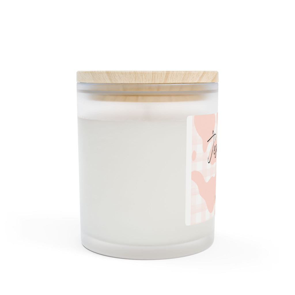 Frosted Jesus Freak Candle