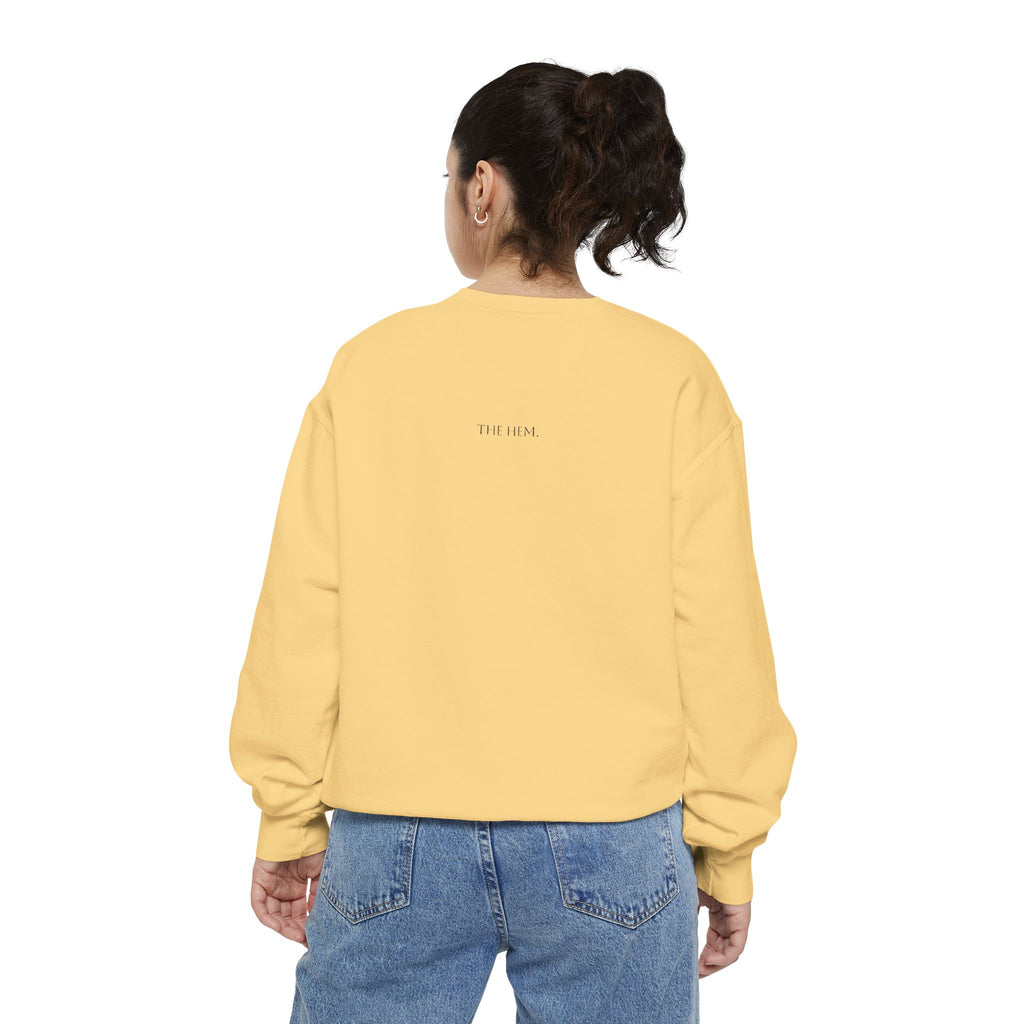 "Jesus Loves You" Embroidered Sweater