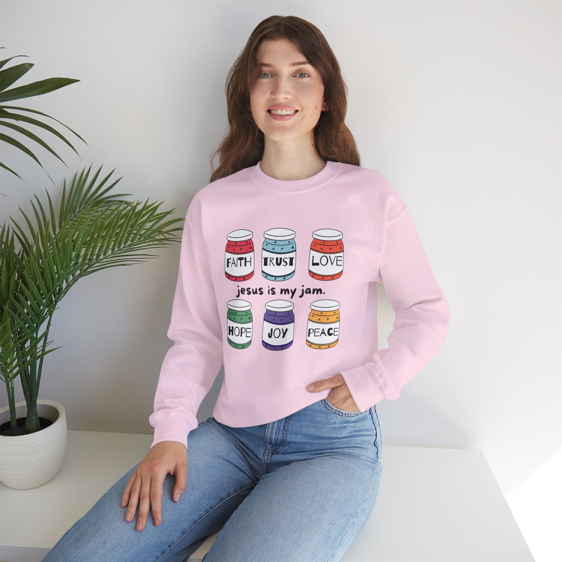 Jesus is My Jam Crew Neck Sweater