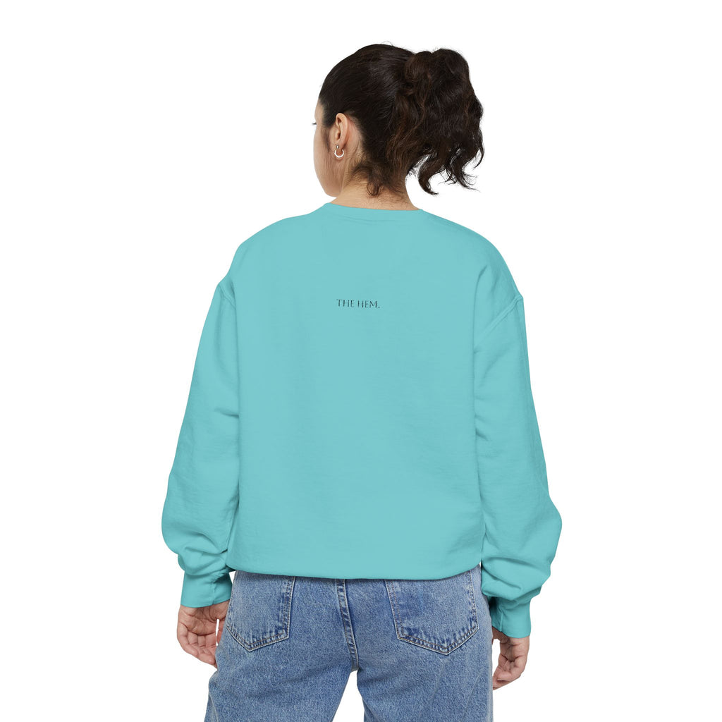 "Jesus Loves You" Embroidered Sweater