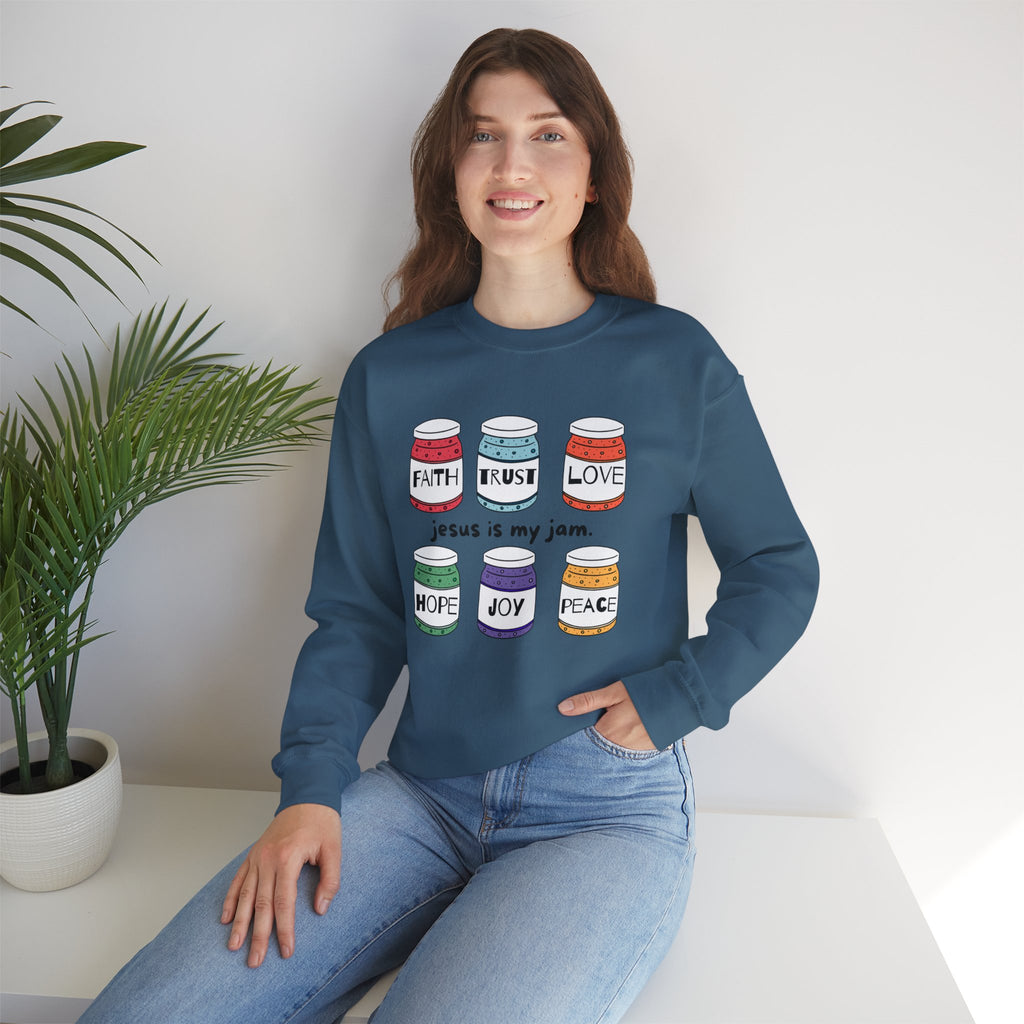 Jesus is My Jam Crew Neck Sweater