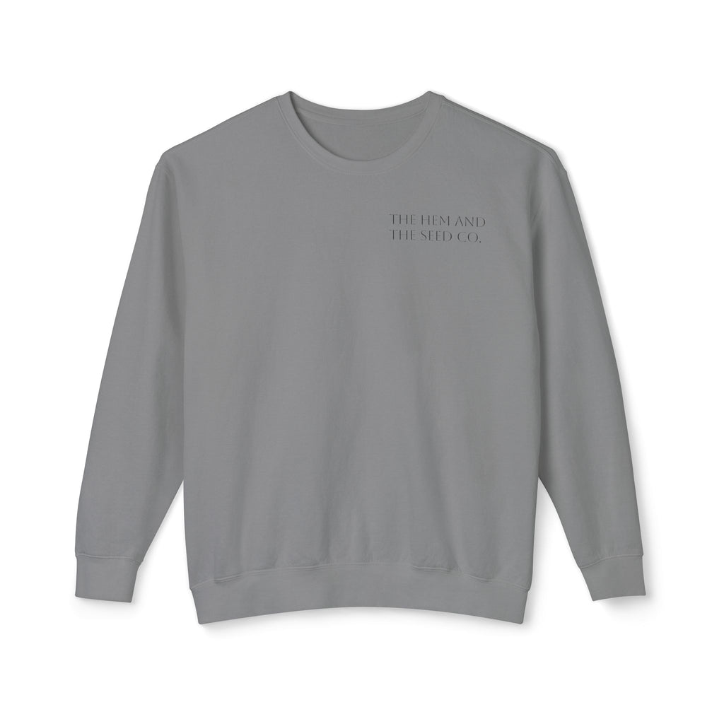 Inspirational Unisex Lightweight Crewneck Sweatshirt - Faithful Reminder, Cozy Gift, Versatile Layer, Everyday Inspirational Wear, [...]