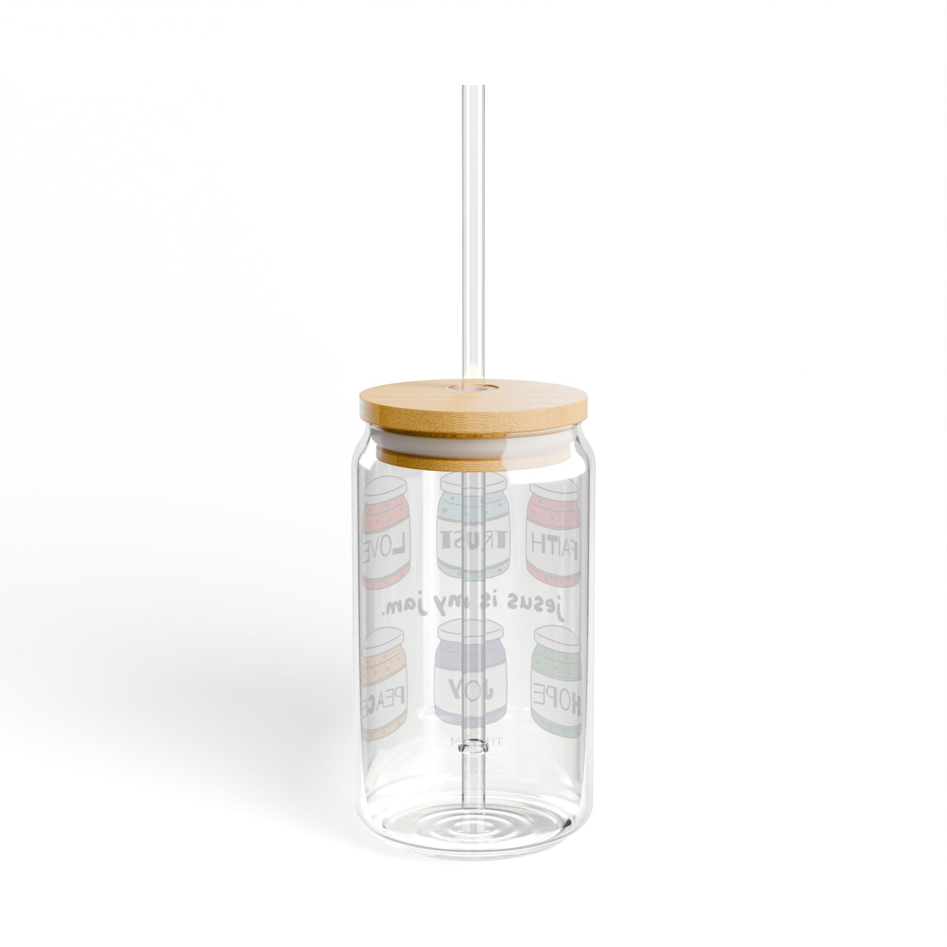 Jesus is My Jam Glass Sipper