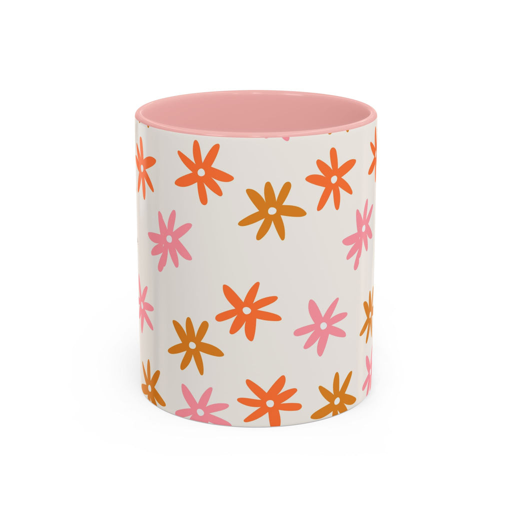 Floral "Jesus Loves You " Coffee Mug
