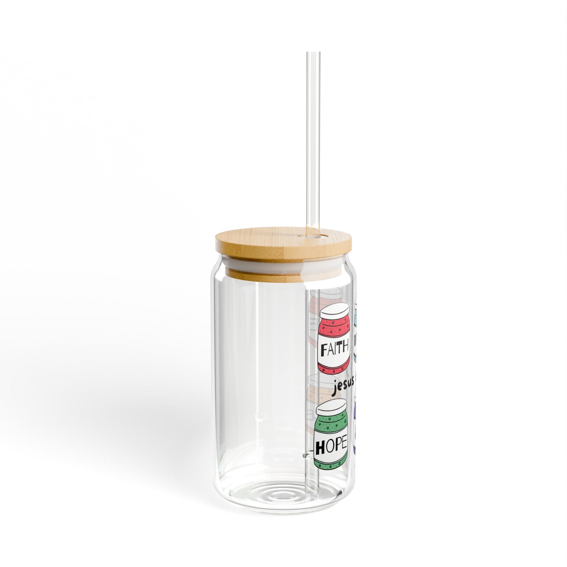 Jesus is My Jam Glass Sipper