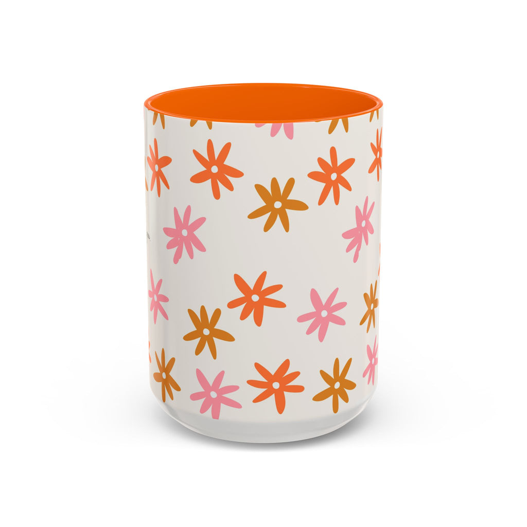 Floral "Jesus Loves You " Coffee Mug