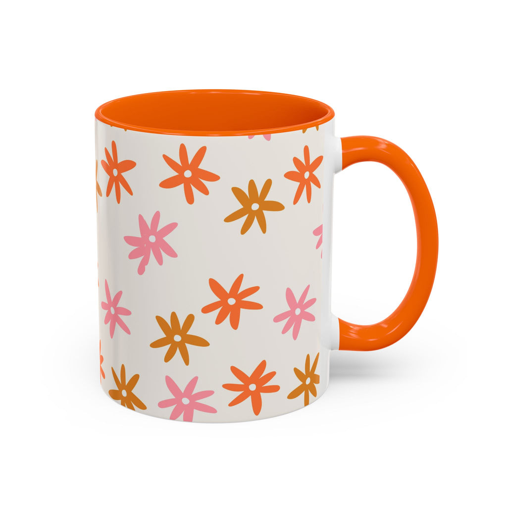 Floral "Jesus Loves You " Coffee Mug