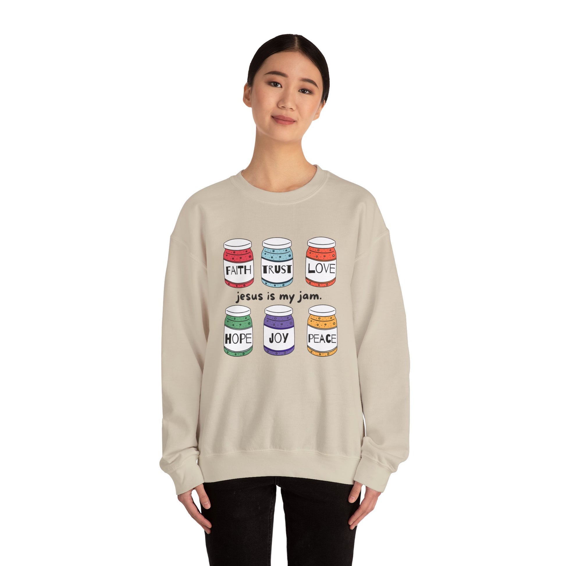 Jesus is My Jam Crew Neck Sweater