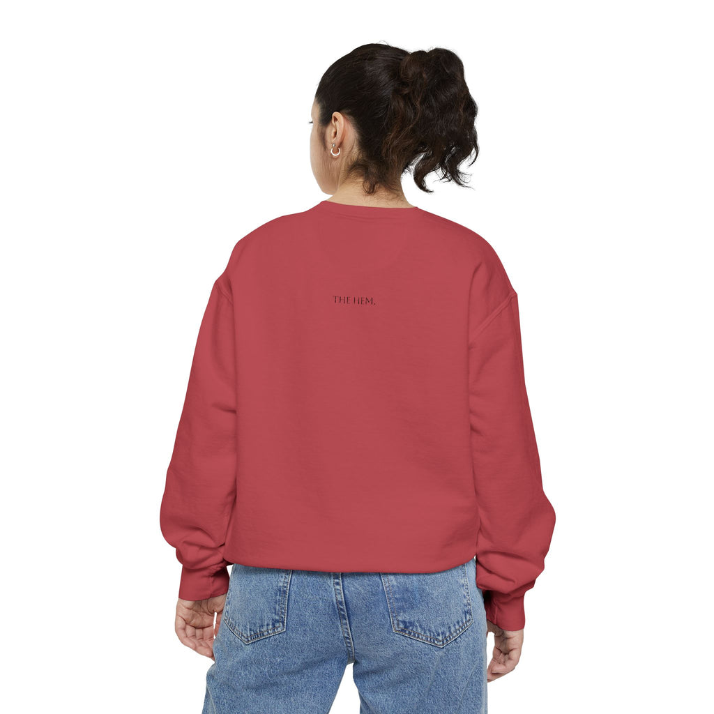 "Jesus Loves You" Embroidered Sweater