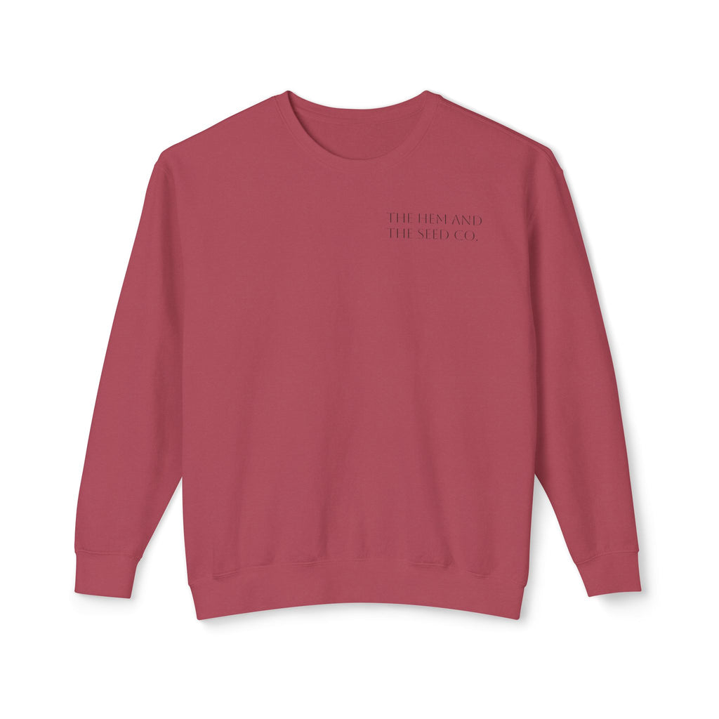 Inspirational Unisex Lightweight Crewneck Sweatshirt - Faithful Reminder, Cozy Gift, Versatile Layer, Everyday Inspirational Wear, [...]