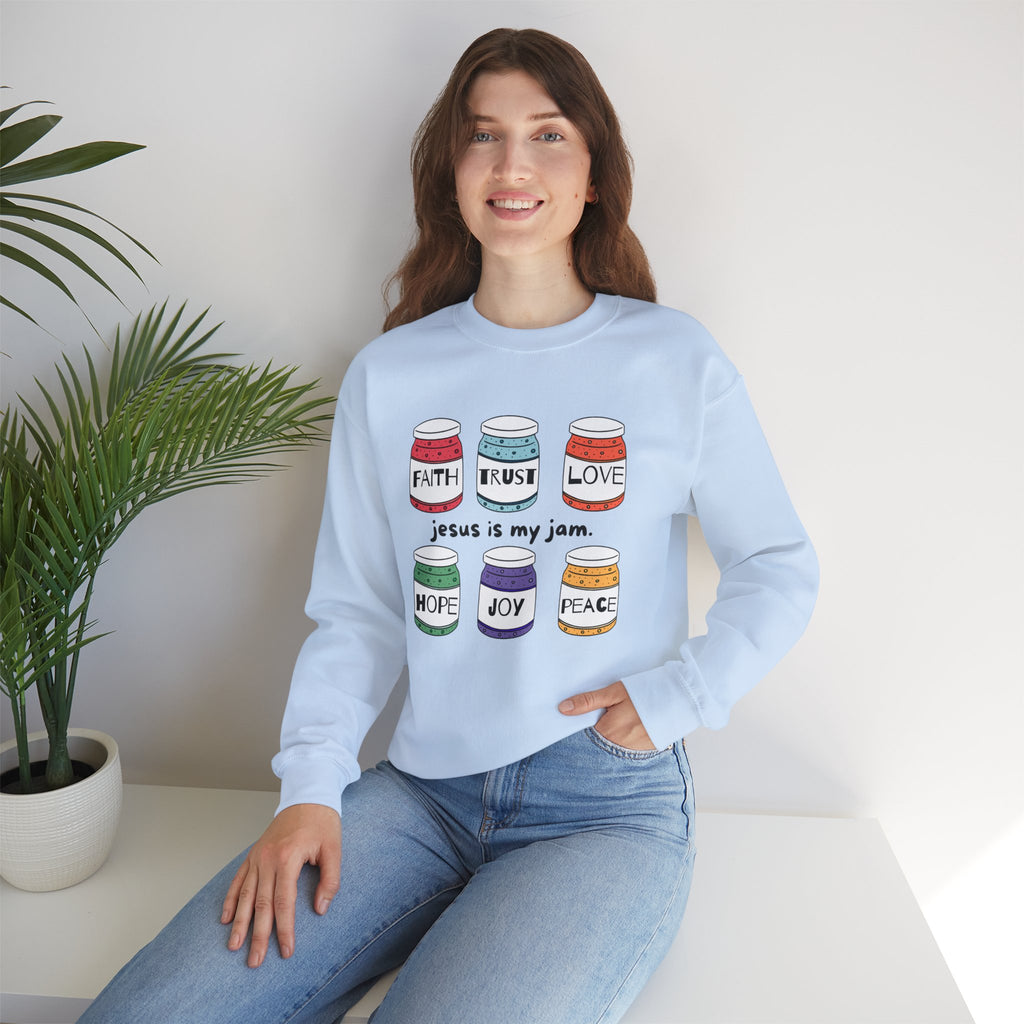 Jesus is My Jam Crew Neck Sweater
