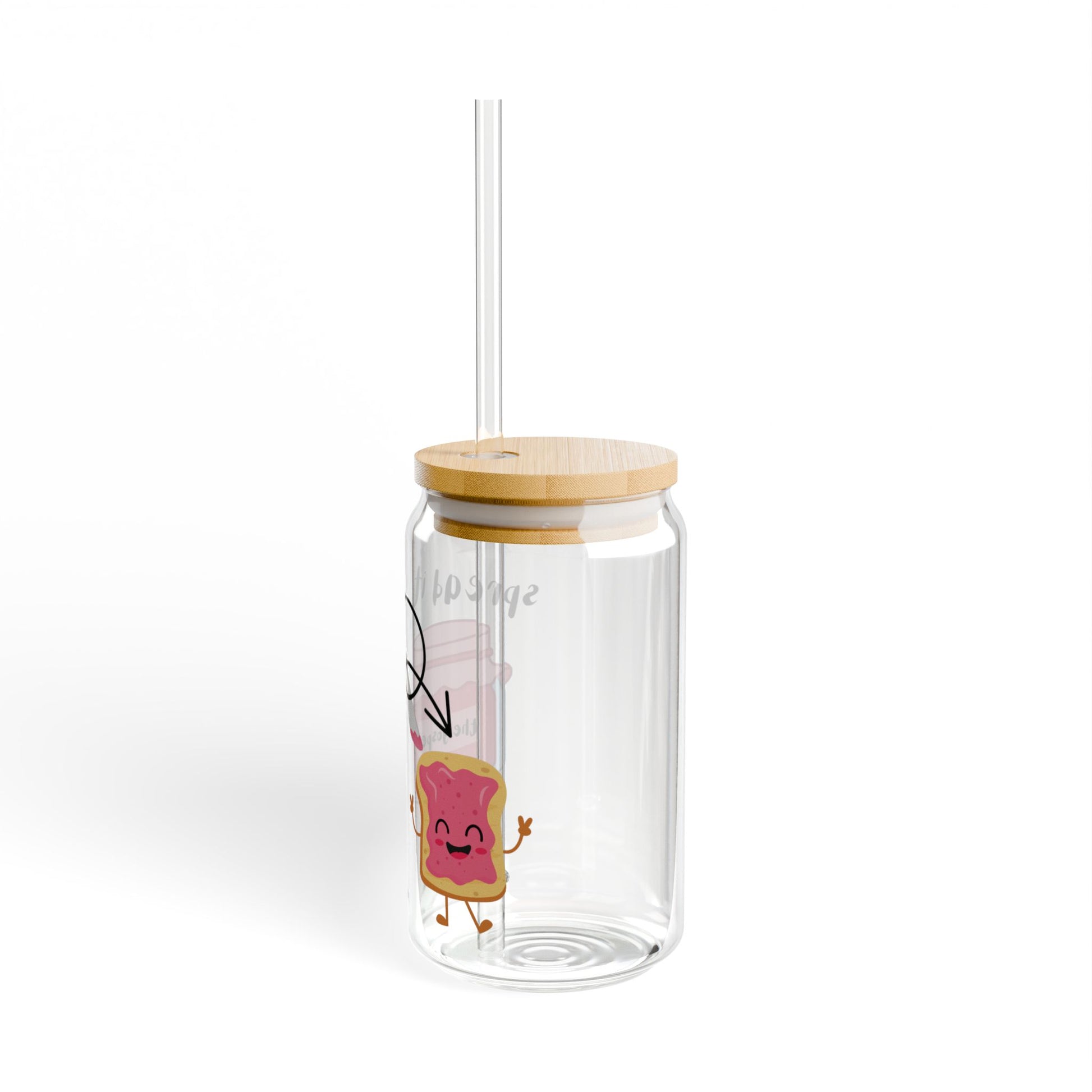 Spread It Sipper Glass