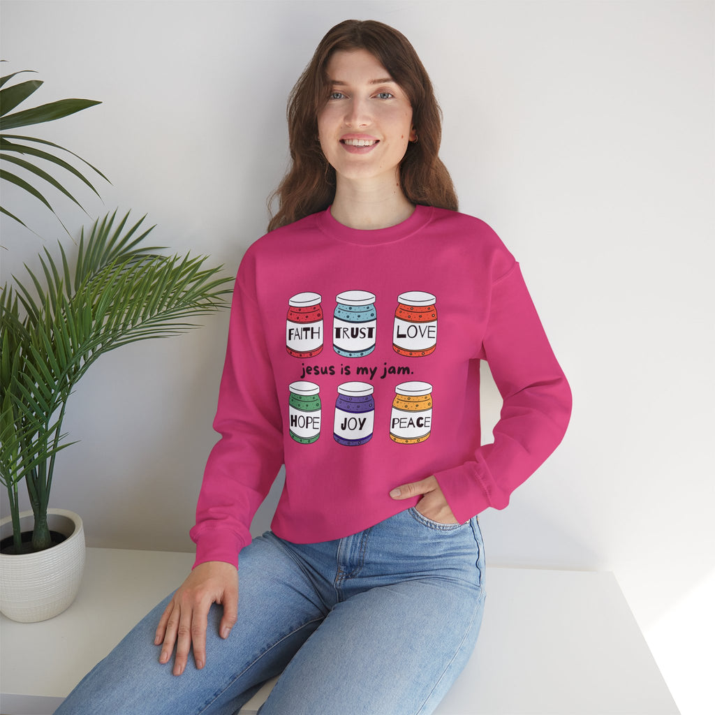 Jesus is My Jam Crew Neck Sweater