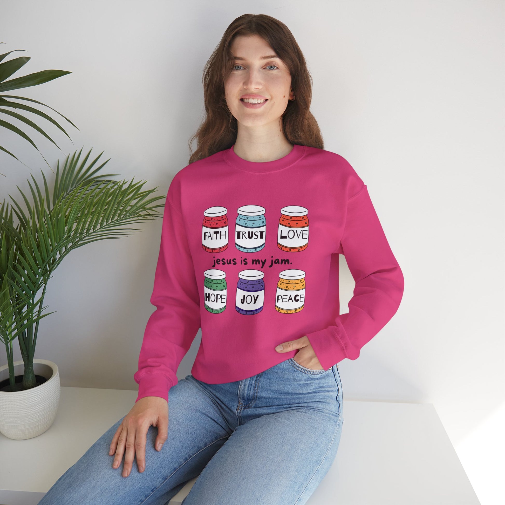 Jesus is My Jam Crew Neck Sweater