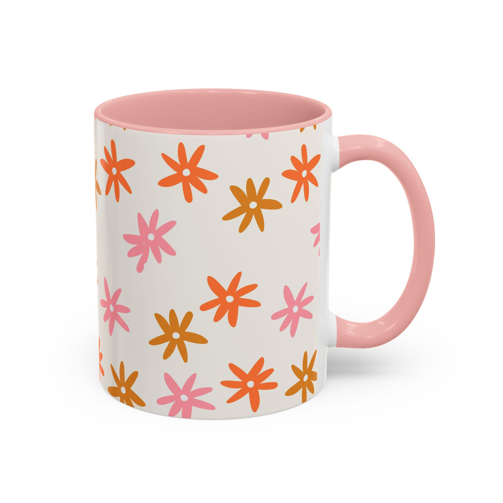 Floral "Jesus Loves You " Coffee Mug
