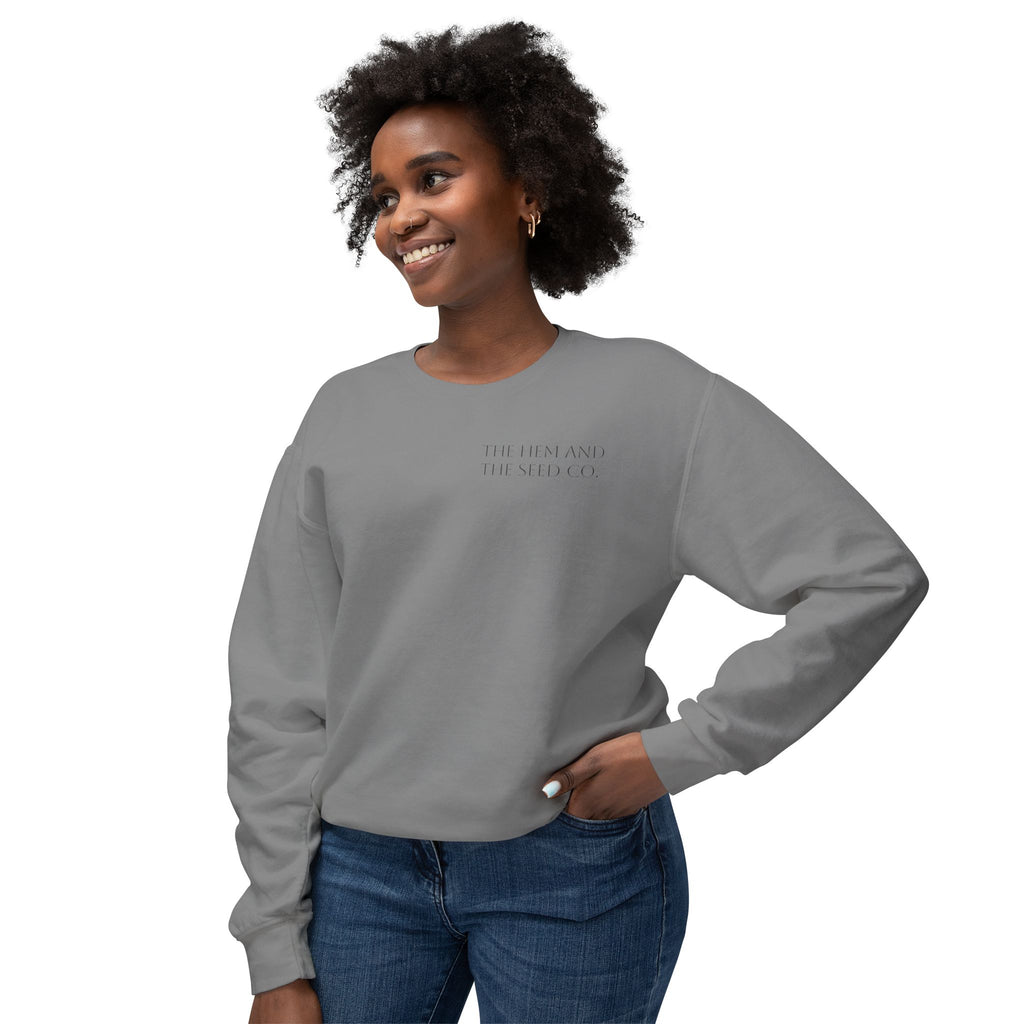 Inspirational Unisex Lightweight Crewneck Sweatshirt - Faithful Reminder, Cozy Gift, Versatile Layer, Everyday Inspirational Wear, [...]