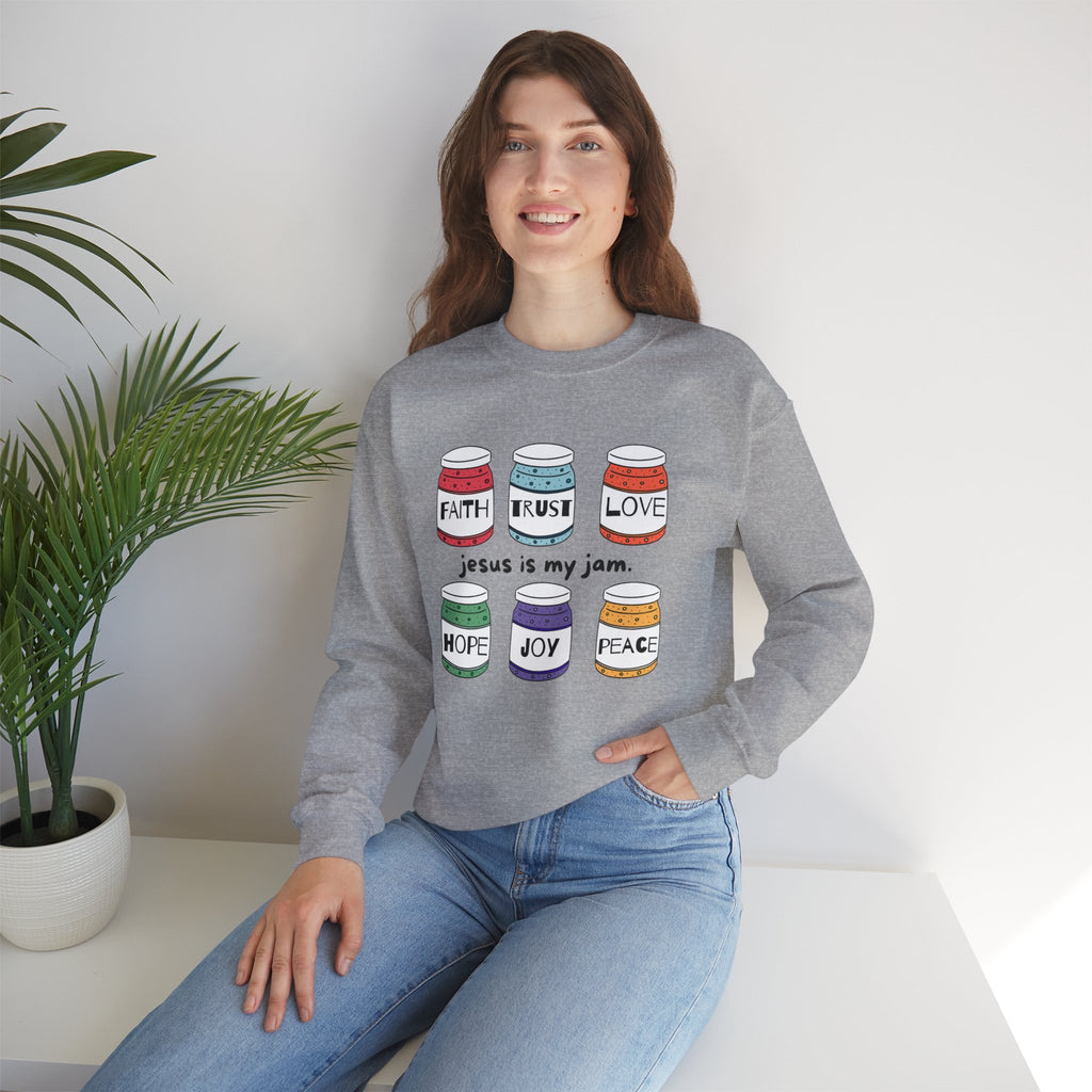 Jesus is My Jam Crew Neck Sweater