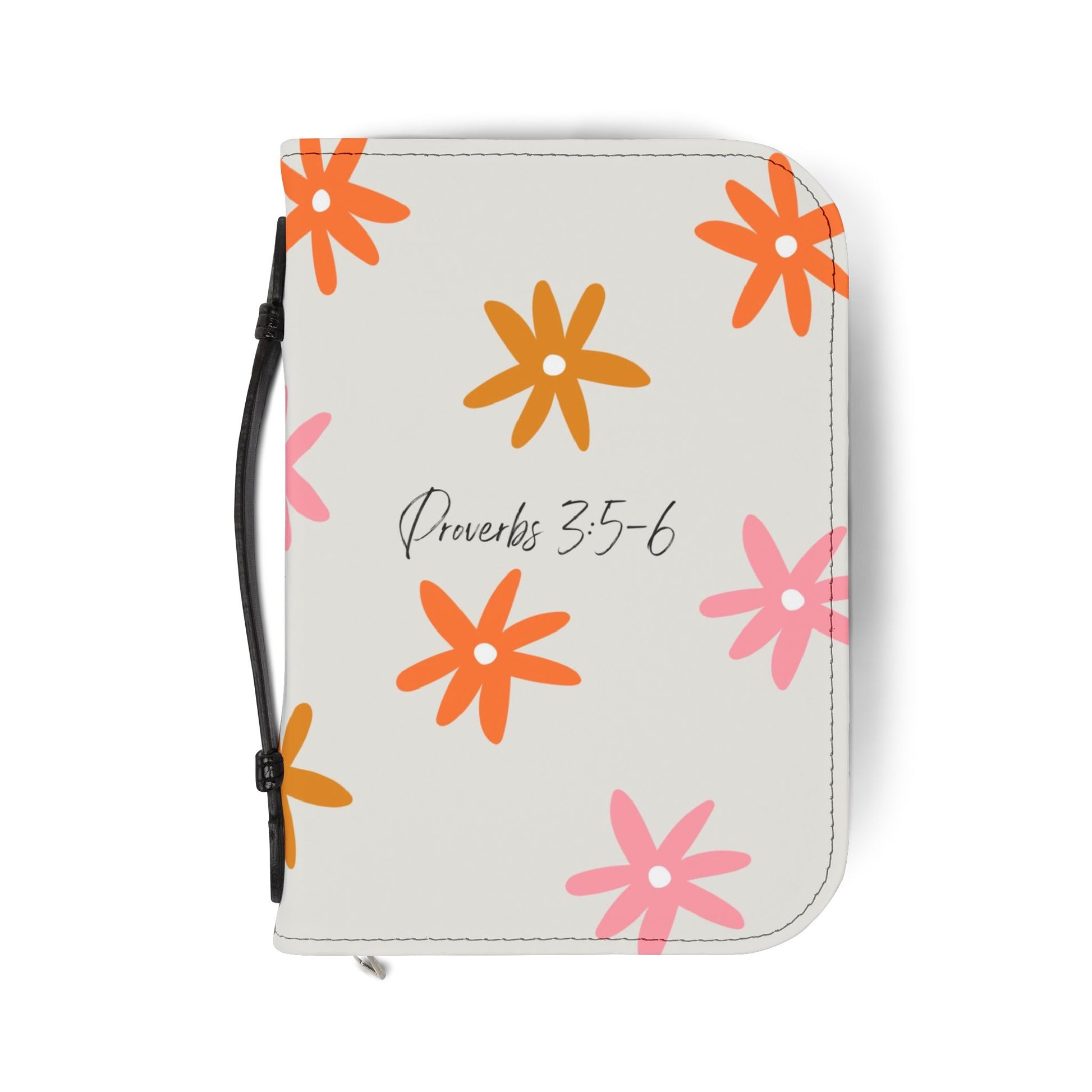 Proverbs 2:5-6 Floral Bible Cover