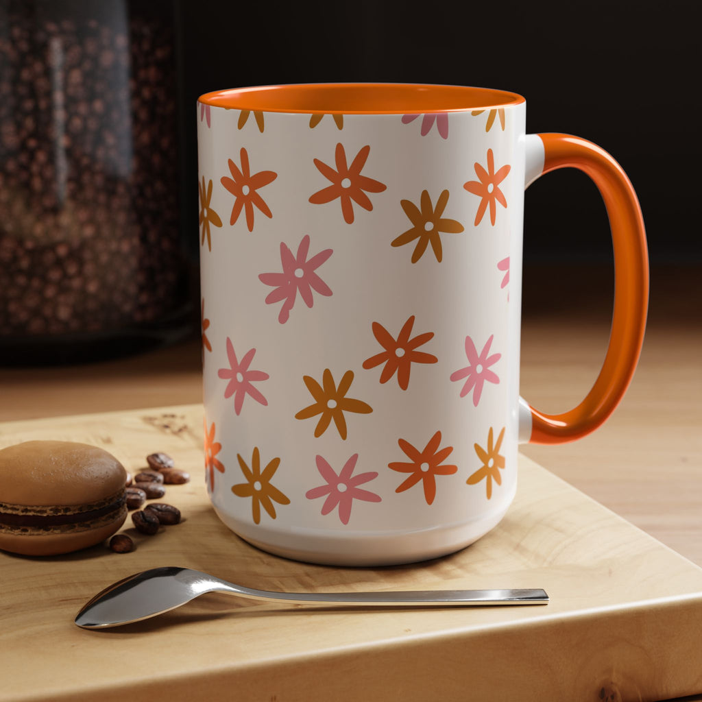 Floral "Jesus Loves You " Coffee Mug