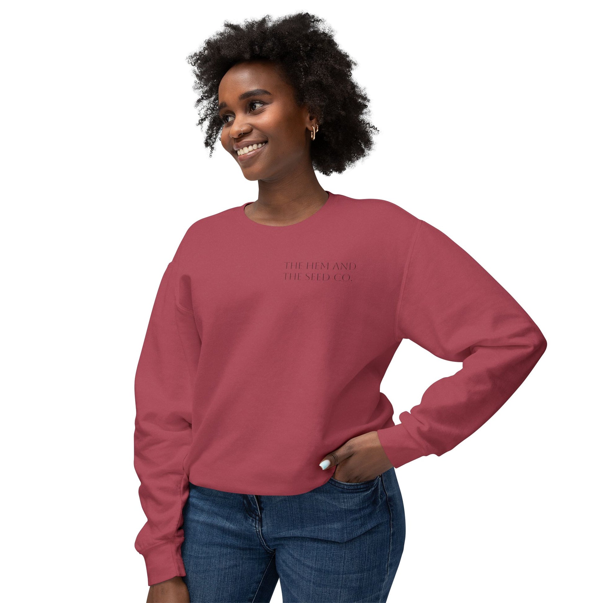 Inspirational Unisex Lightweight Crewneck Sweatshirt - Faithful Reminder, Cozy Gift, Versatile Layer, Everyday Inspirational Wear, [...]