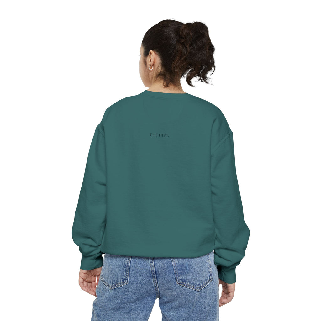 "Jesus Loves You" Embroidered Sweater