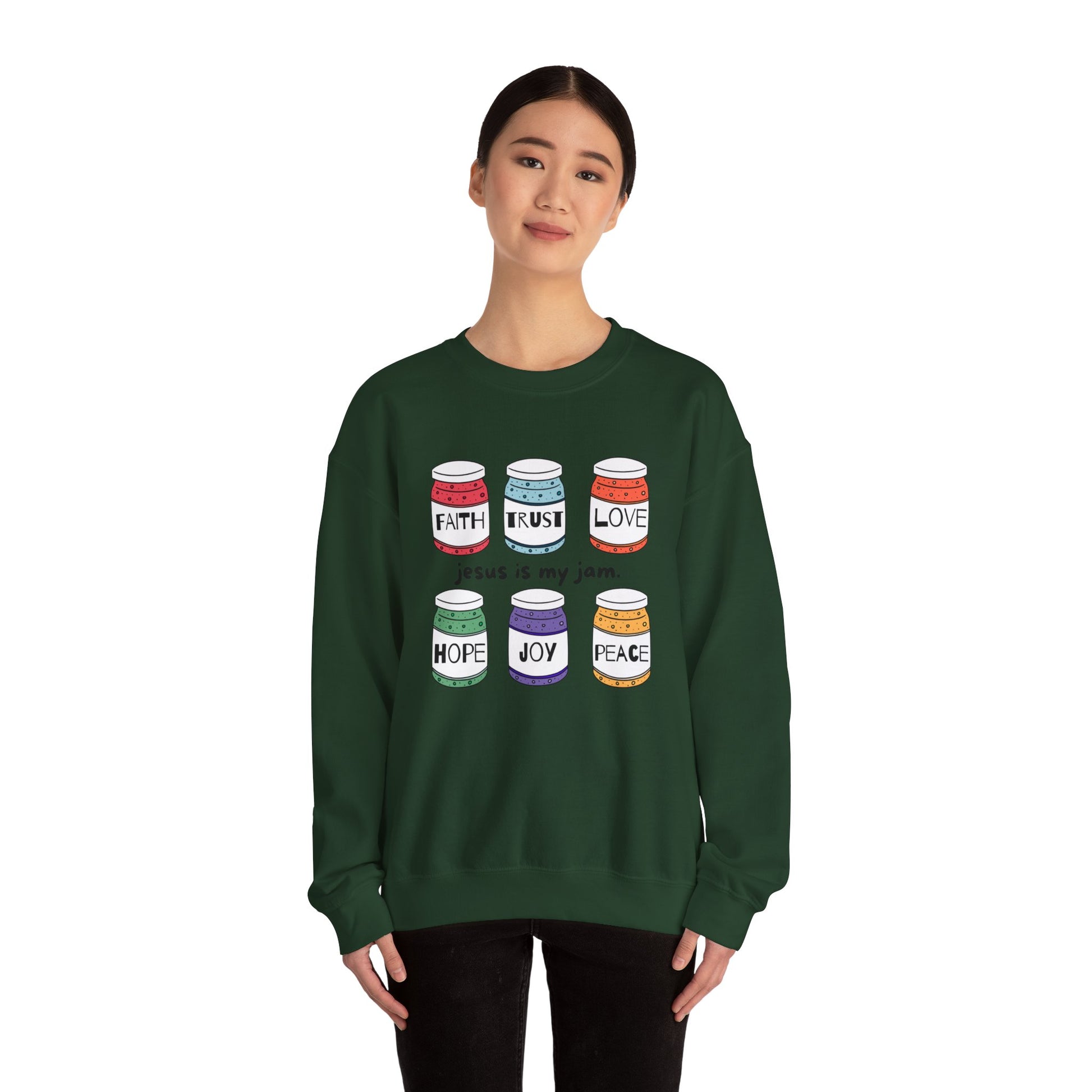 Jesus is My Jam Crew Neck Sweater