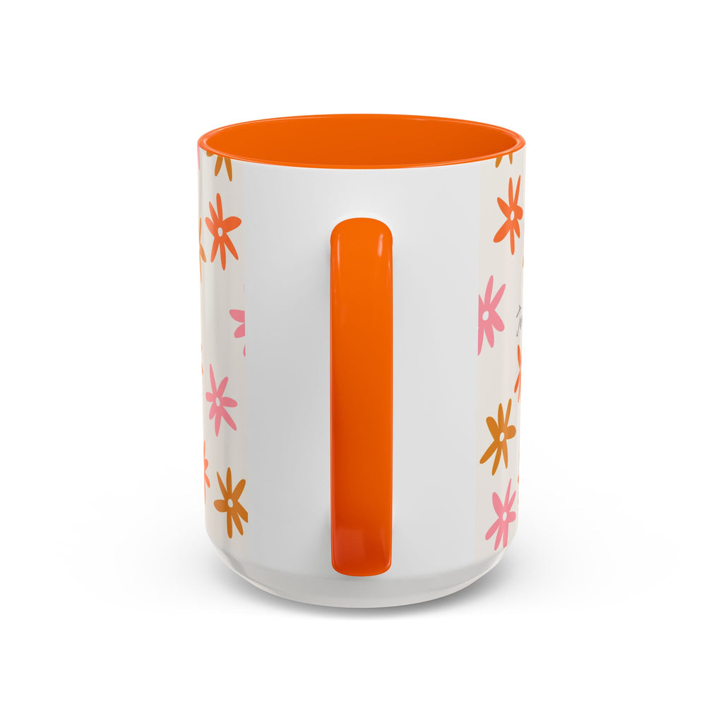 Floral "Jesus Loves You " Coffee Mug