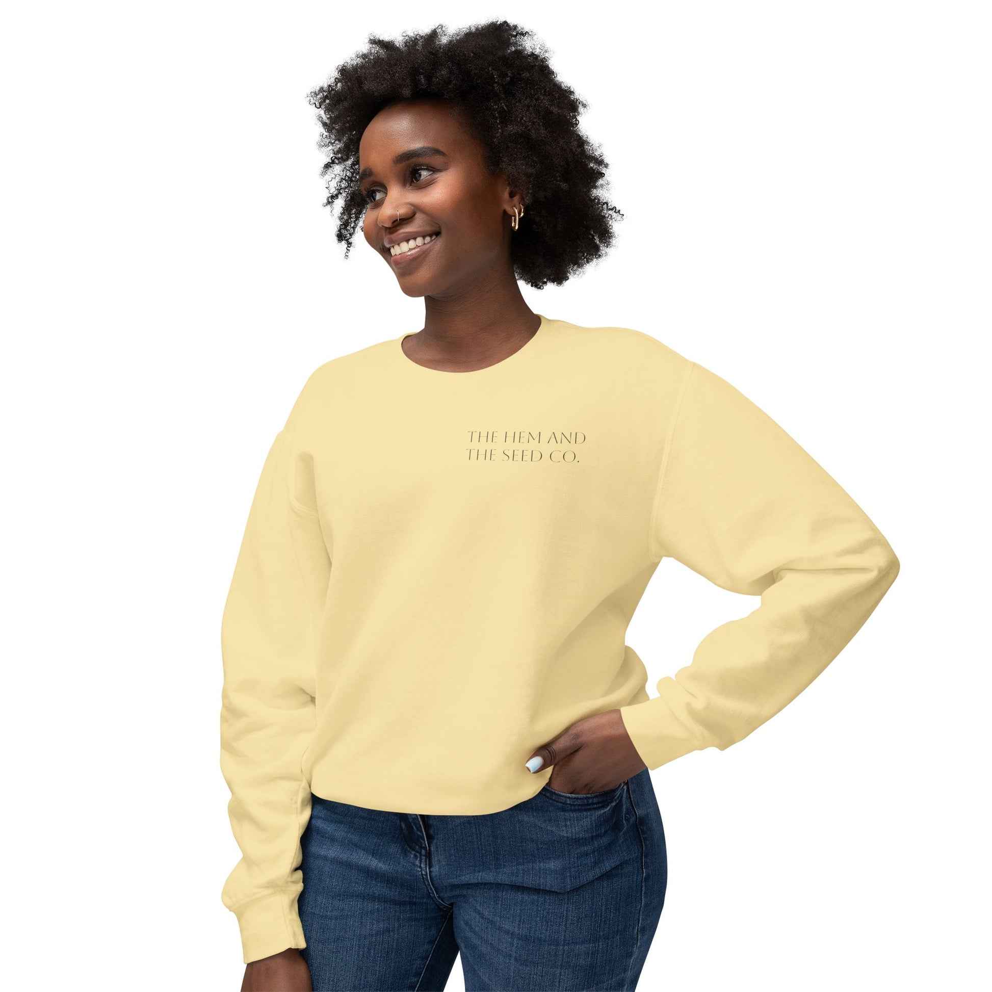 Inspirational Unisex Lightweight Crewneck Sweatshirt - Faithful Reminder, Cozy Gift, Versatile Layer, Everyday Inspirational Wear, [...]
