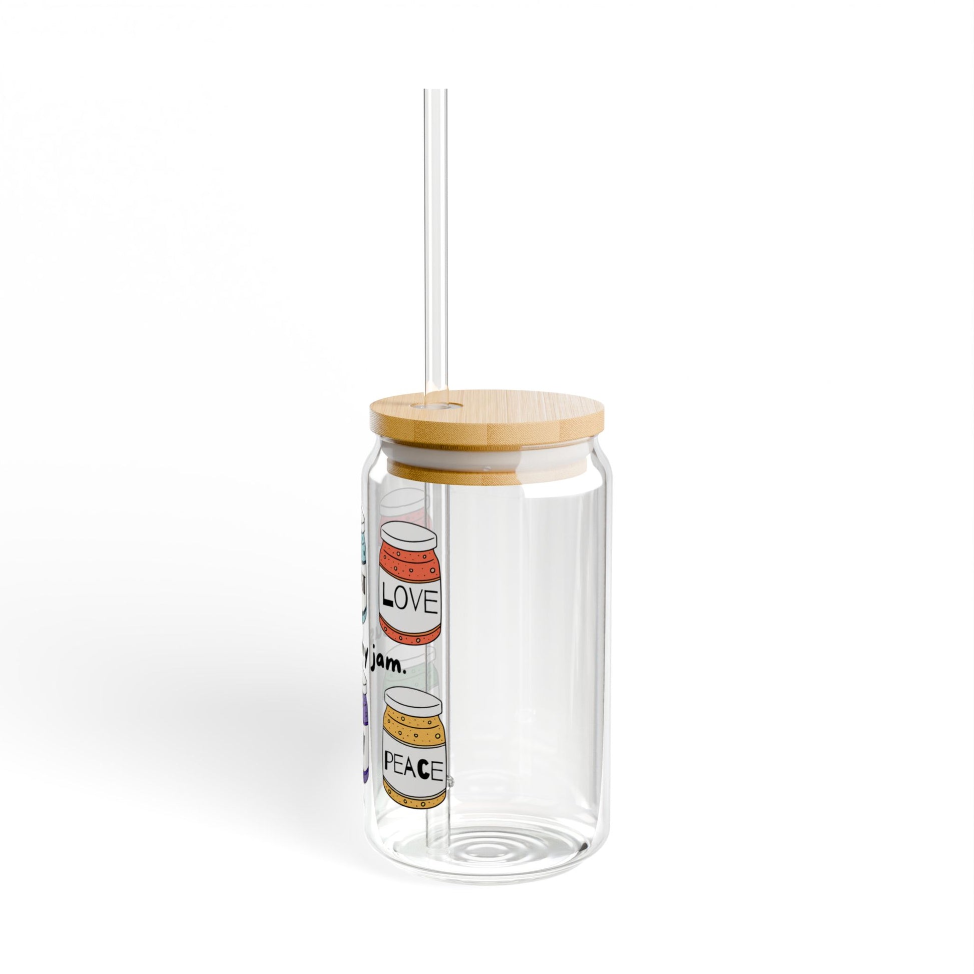 Jesus is My Jam Glass Sipper