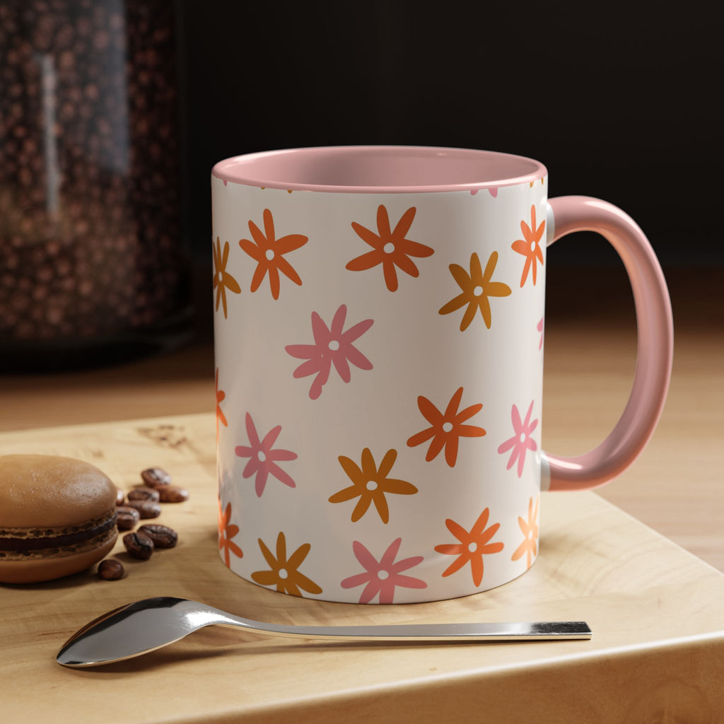 Floral "Jesus Loves You " Coffee Mug