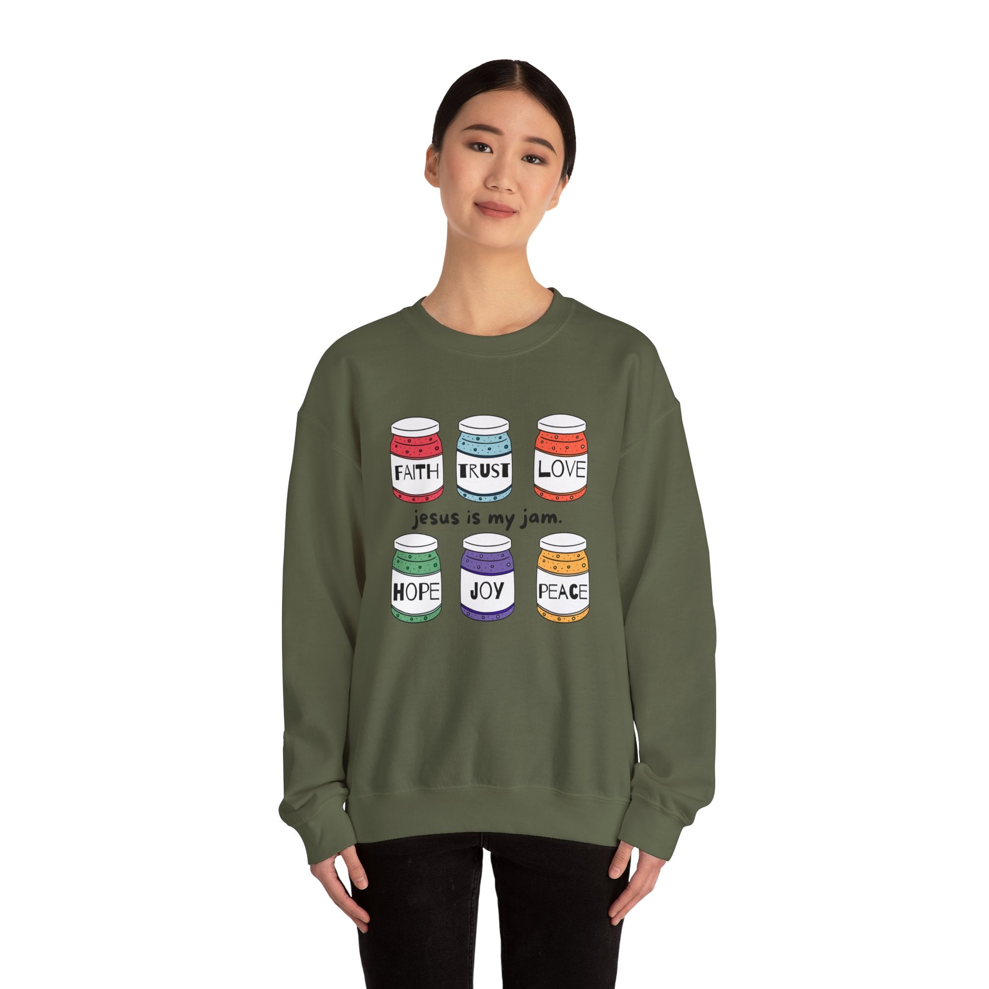 Jesus is My Jam Crew Neck Sweater