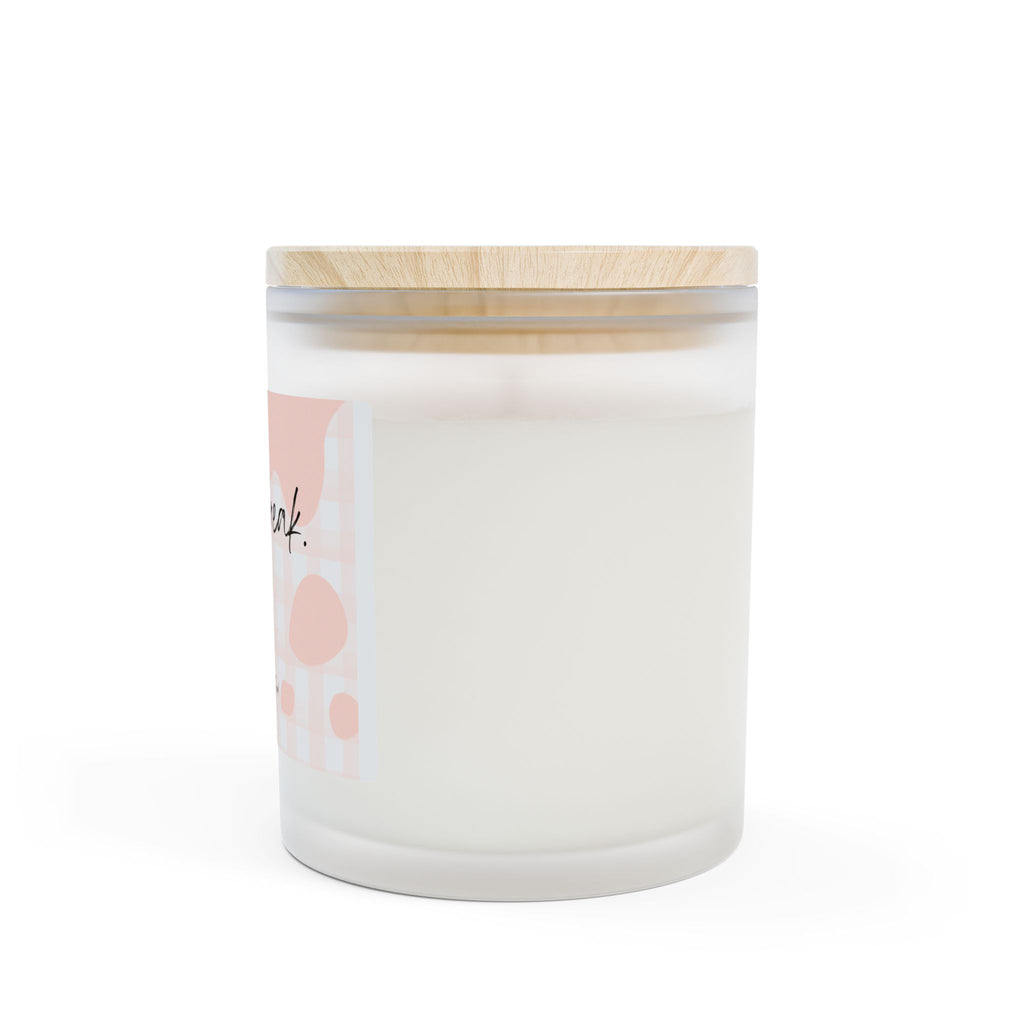 Frosted Jesus Freak Candle