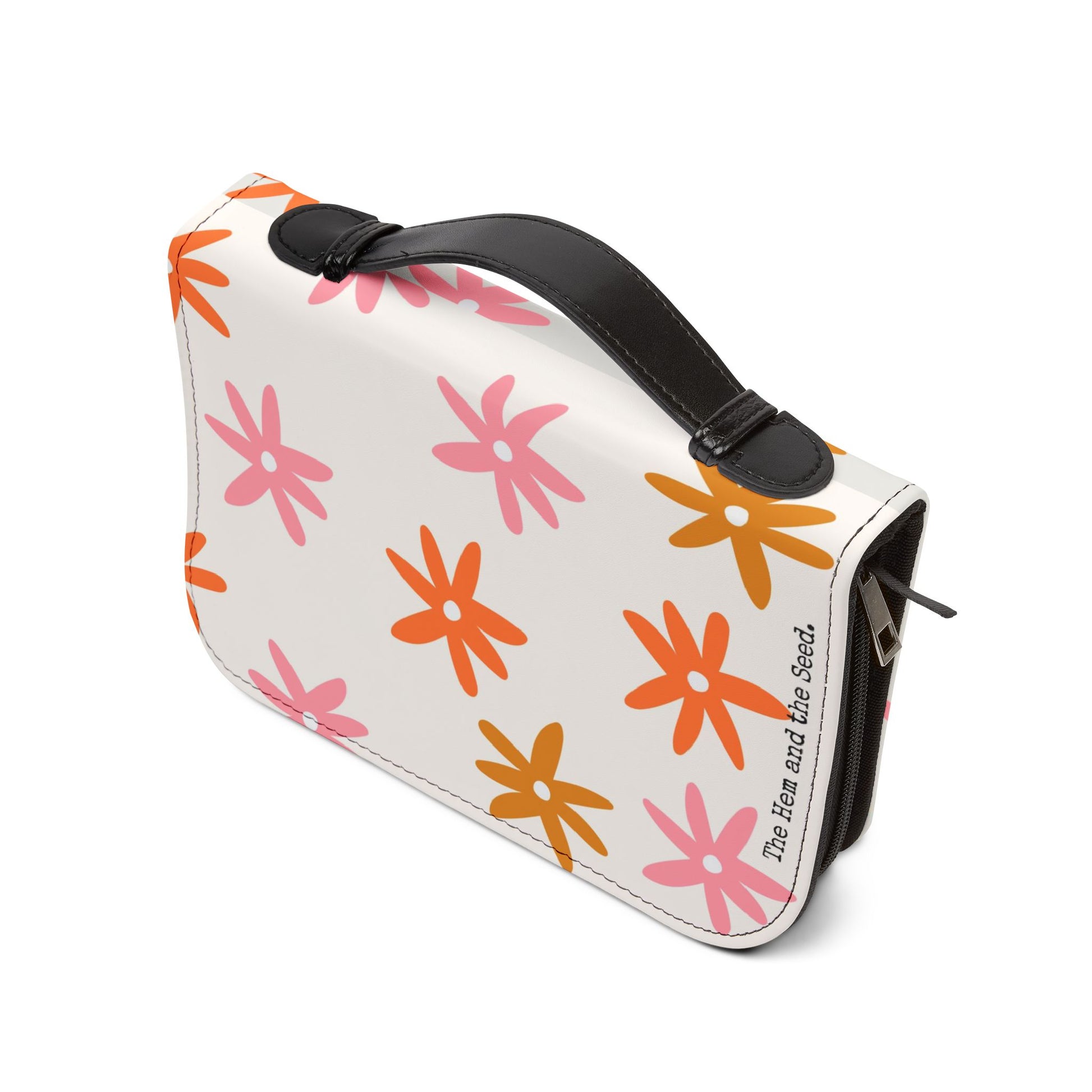 Proverbs 2:5-6 Floral Bible Cover
