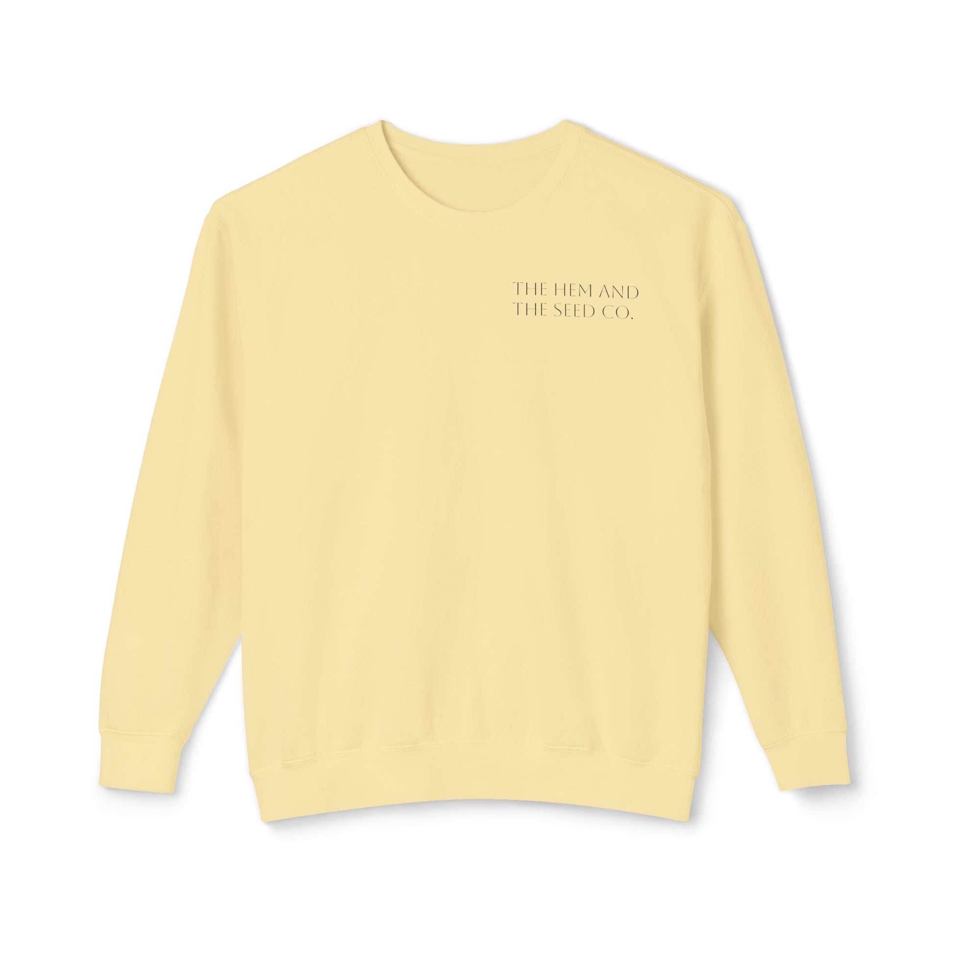 Inspirational Unisex Lightweight Crewneck Sweatshirt - Faithful Reminder, Cozy Gift, Versatile Layer, Everyday Inspirational Wear, [...]