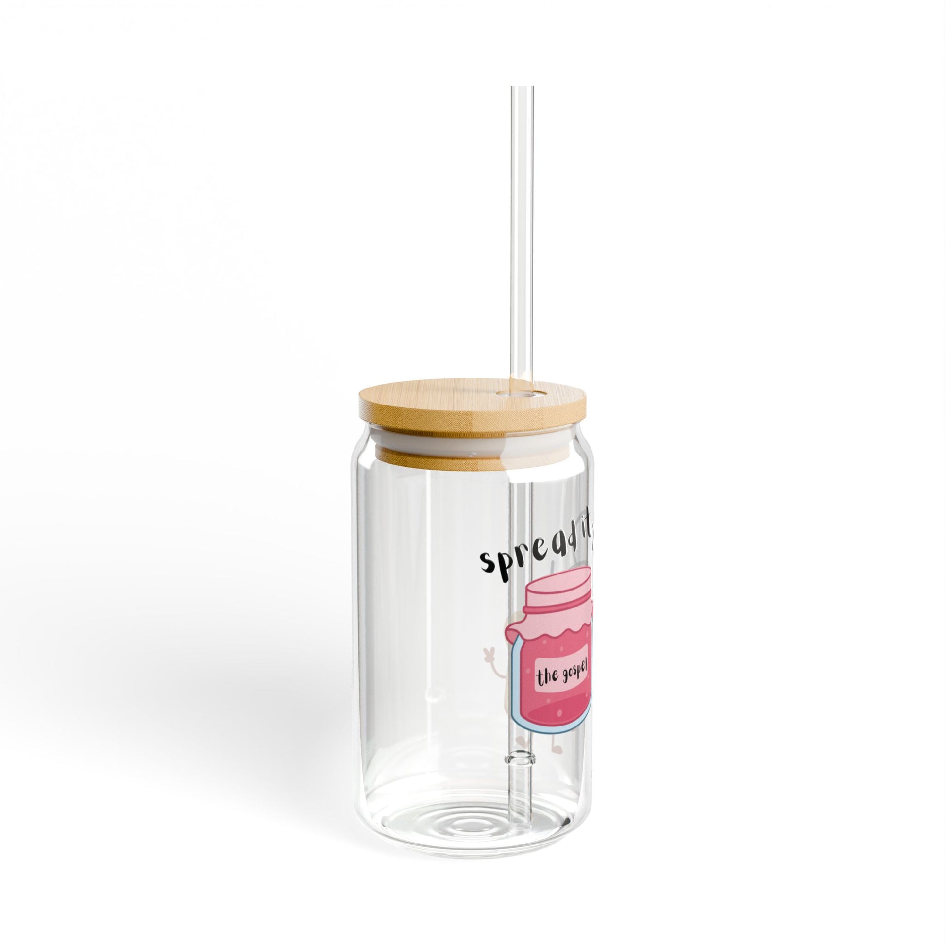 Spread It Sipper Glass