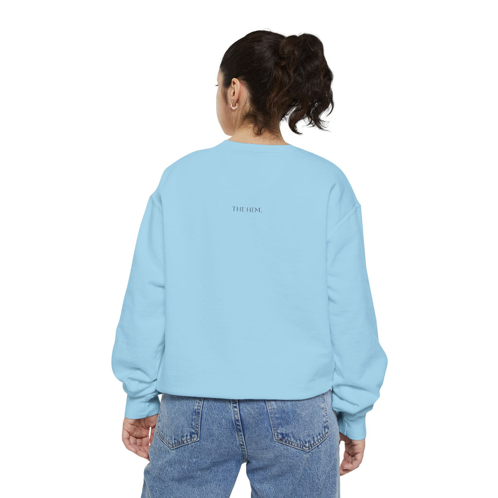 "Jesus Loves You" Embroidered Sweater