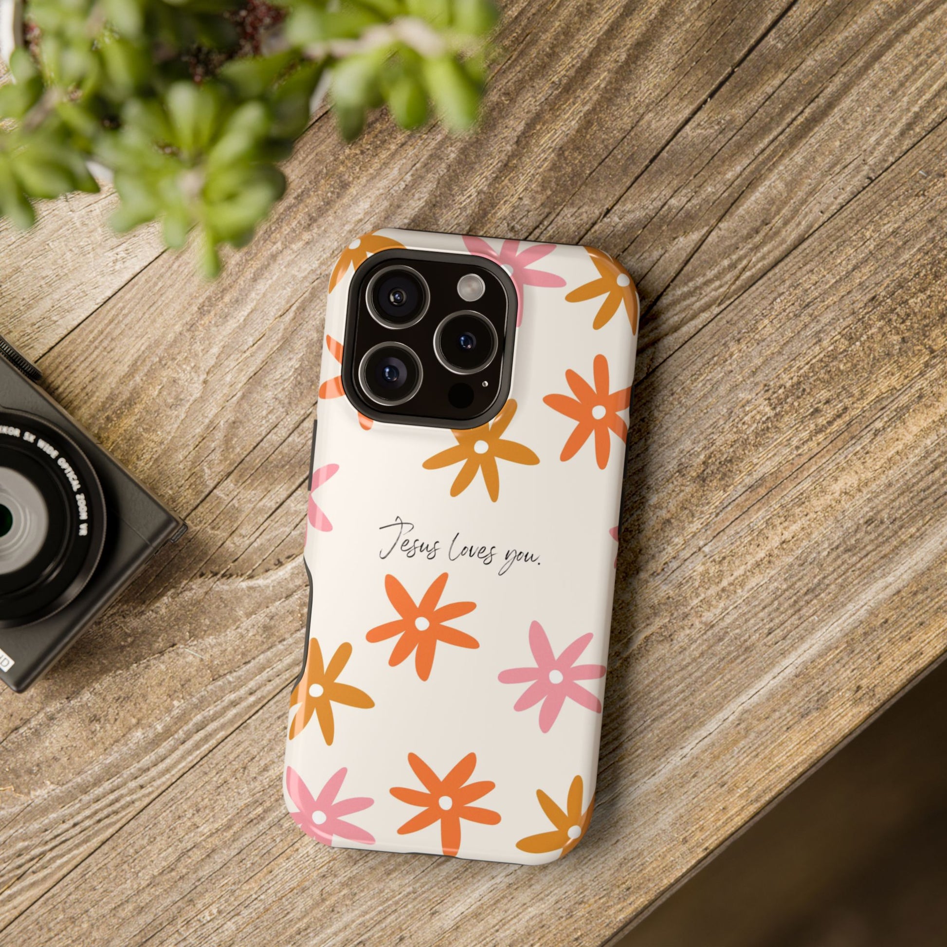 Jesus Freak Floral Phone Case